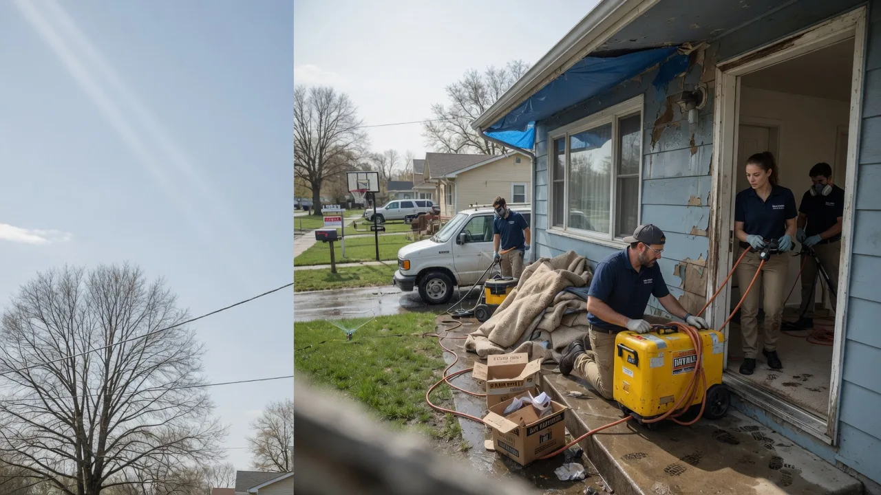 Basement Flood Cleanup in Forney, TX near me